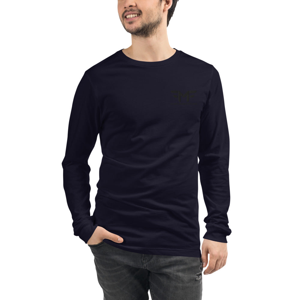 Flores Long Sleeve Embroidered Tee