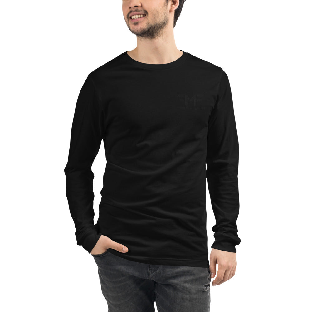 Flores Long Sleeve Embroidered Tee