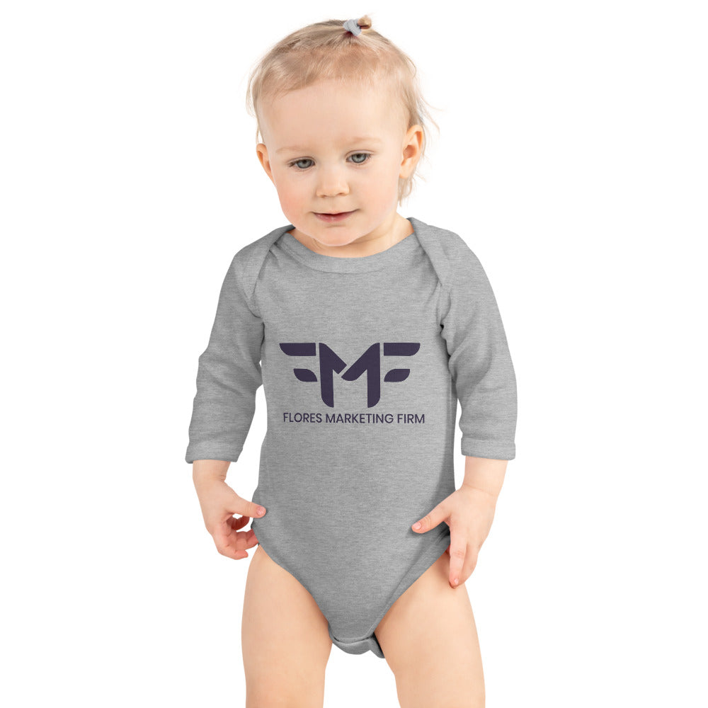 Flores Infant Long Sleeve Bodysuit