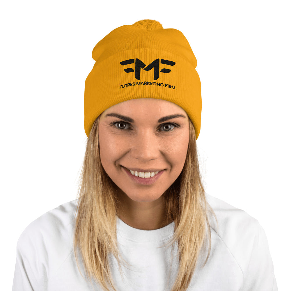 Flores Pom-Pom Beanie