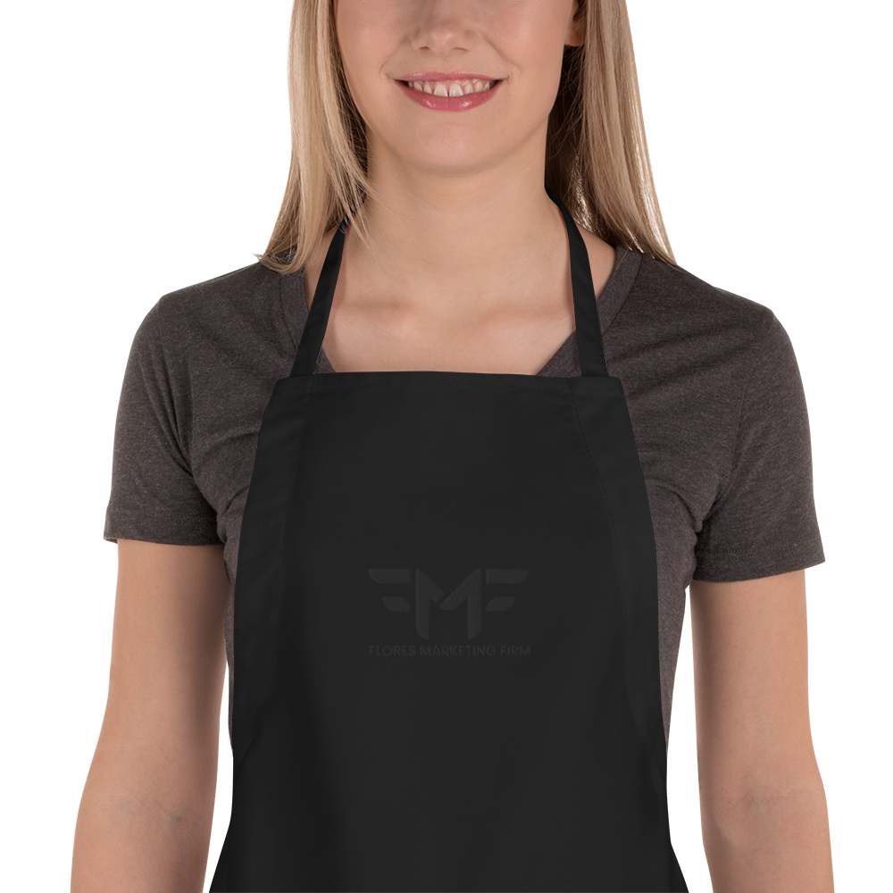 Flores Embroidered Apron