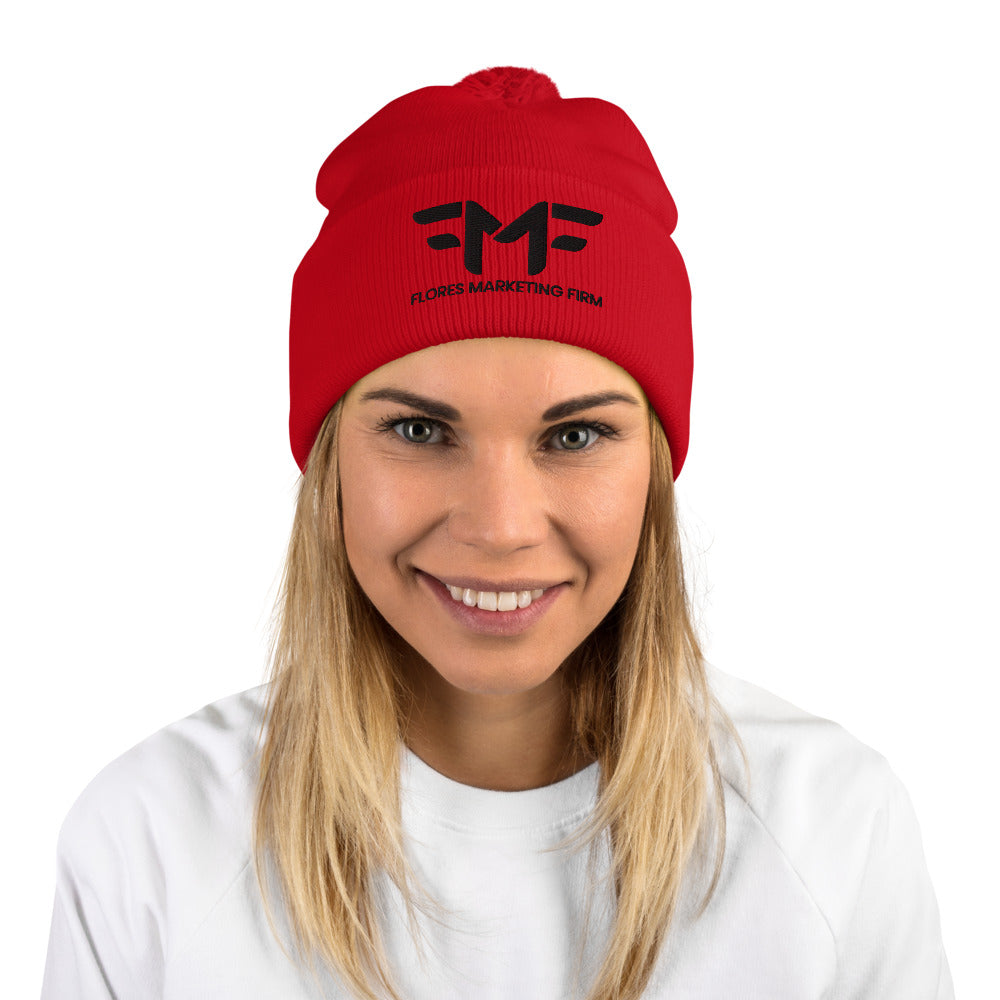 Flores Pom-Pom Beanie