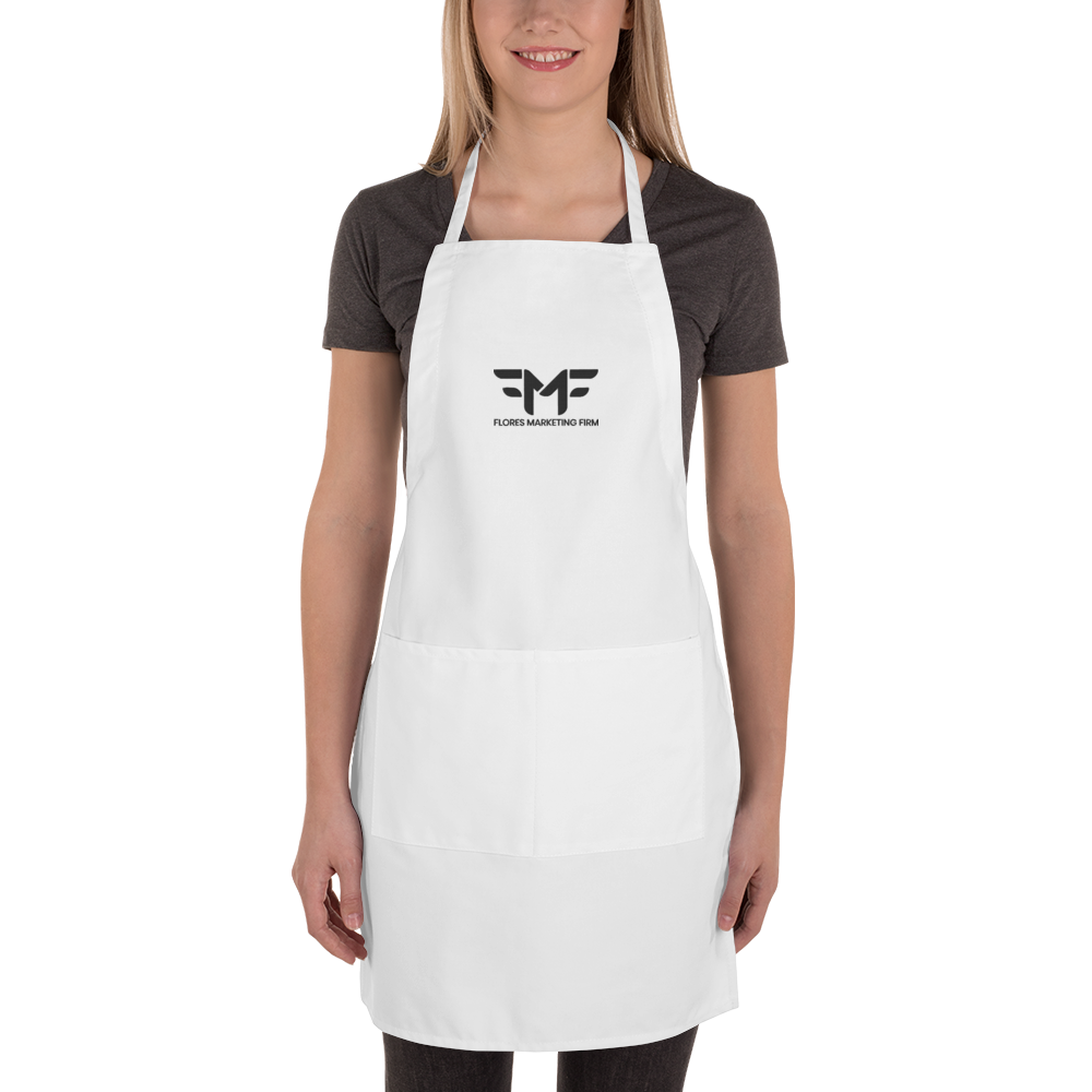 Flores Embroidered Apron