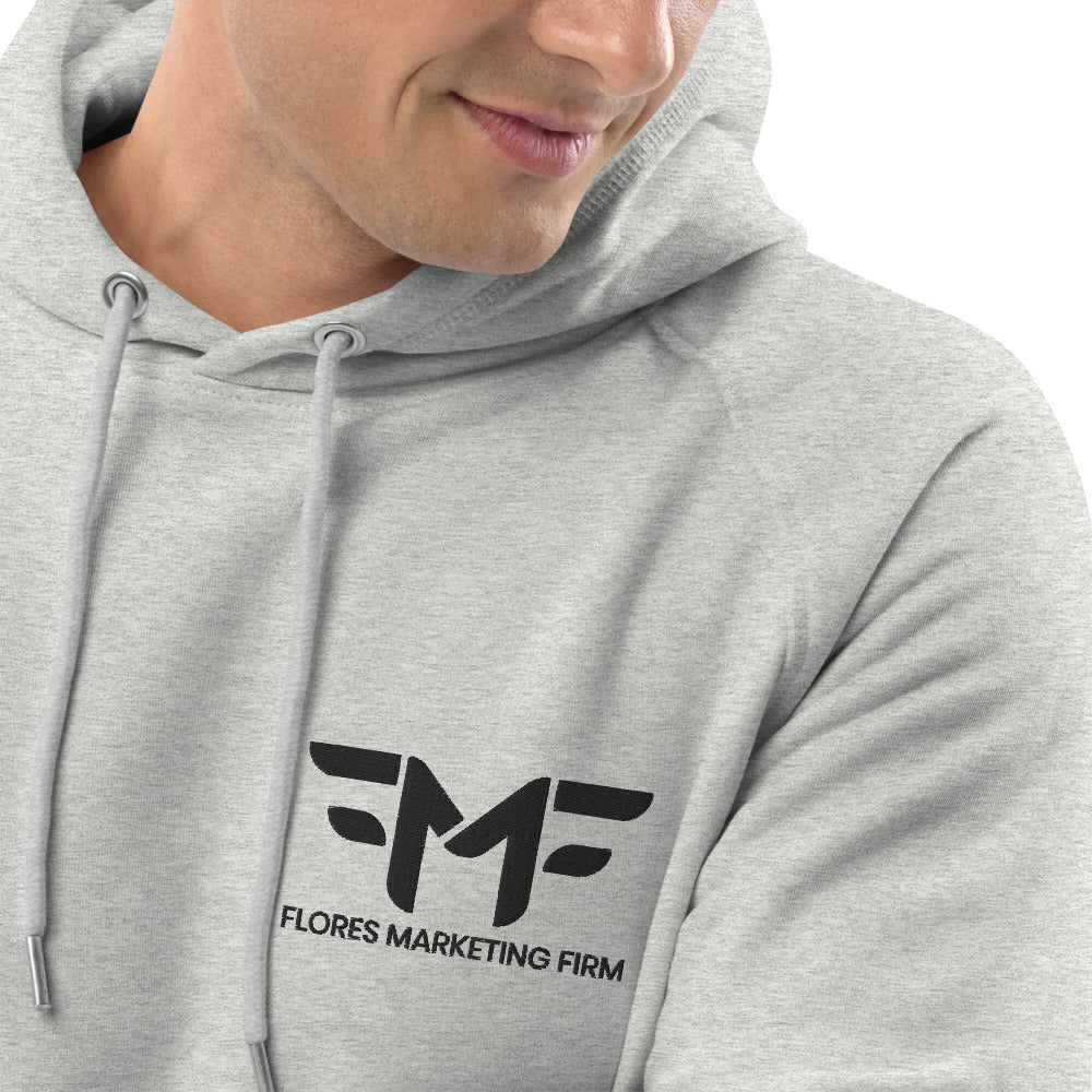 Embroidered Slim Fit Pullover Hoodie