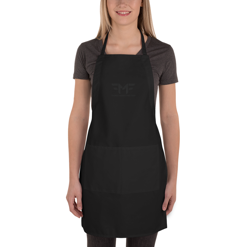 Flores Embroidered Apron