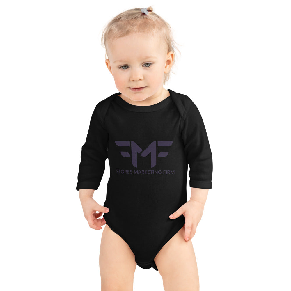 Flores Infant Long Sleeve Bodysuit