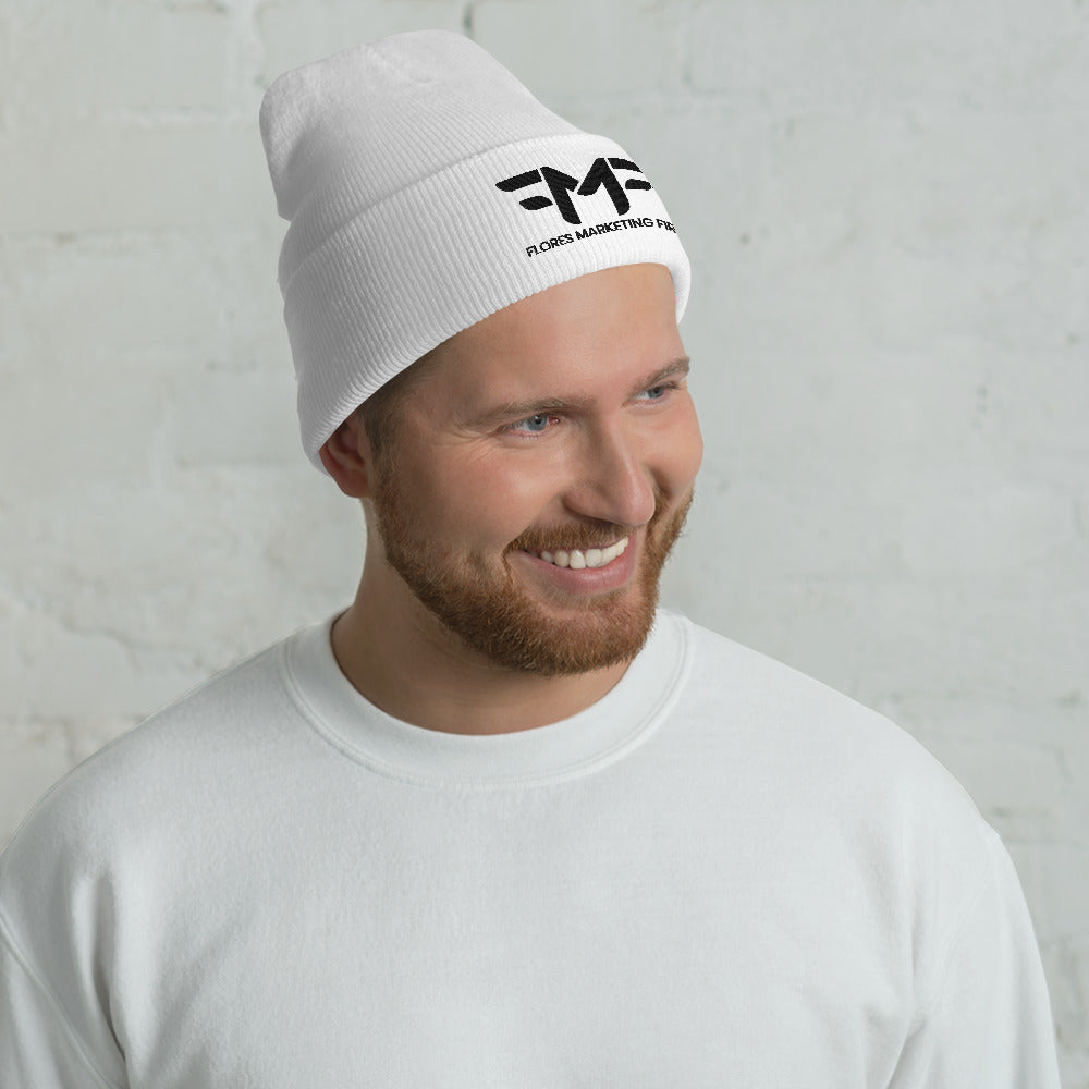 Flores Cuffed Beanie