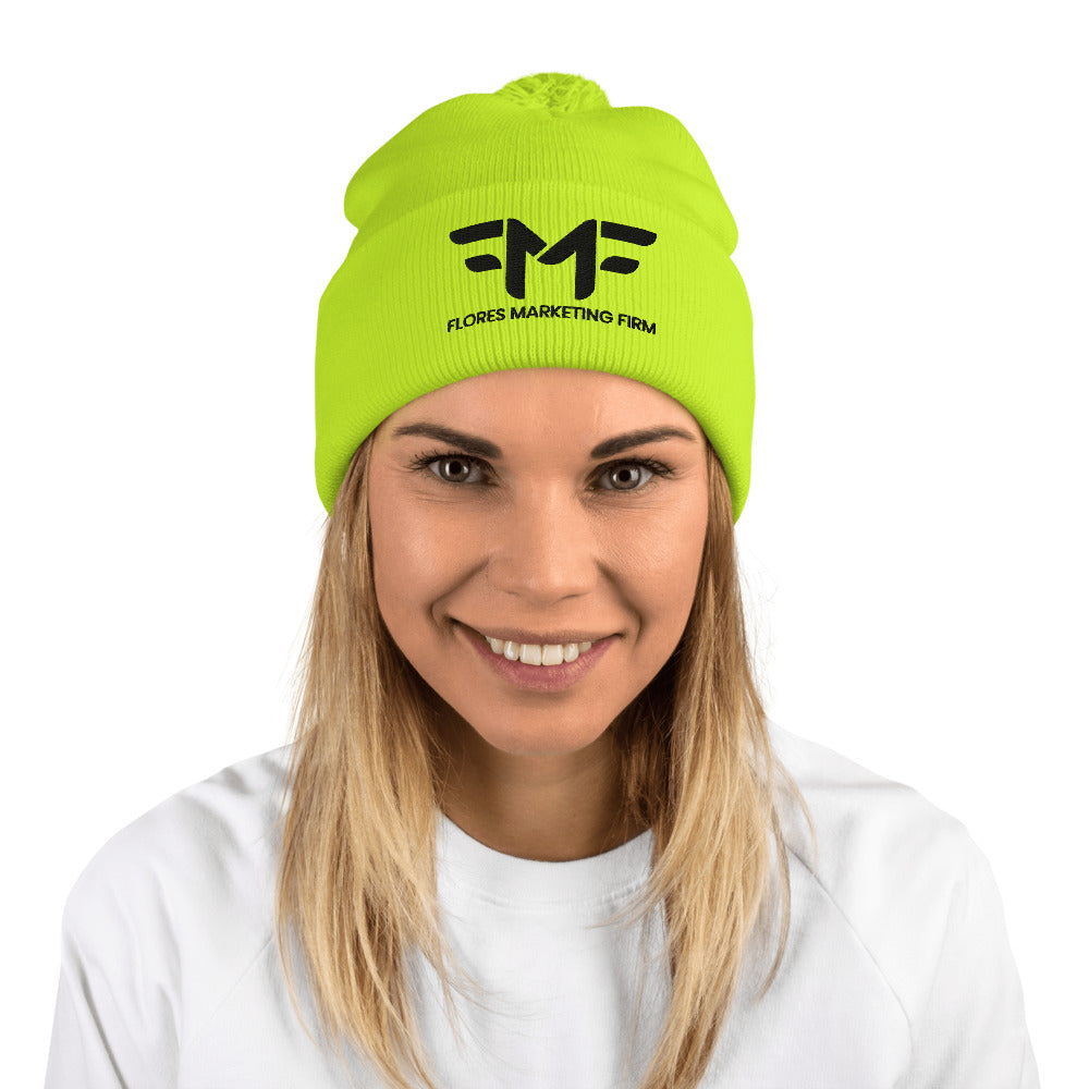 Flores Pom-Pom Beanie