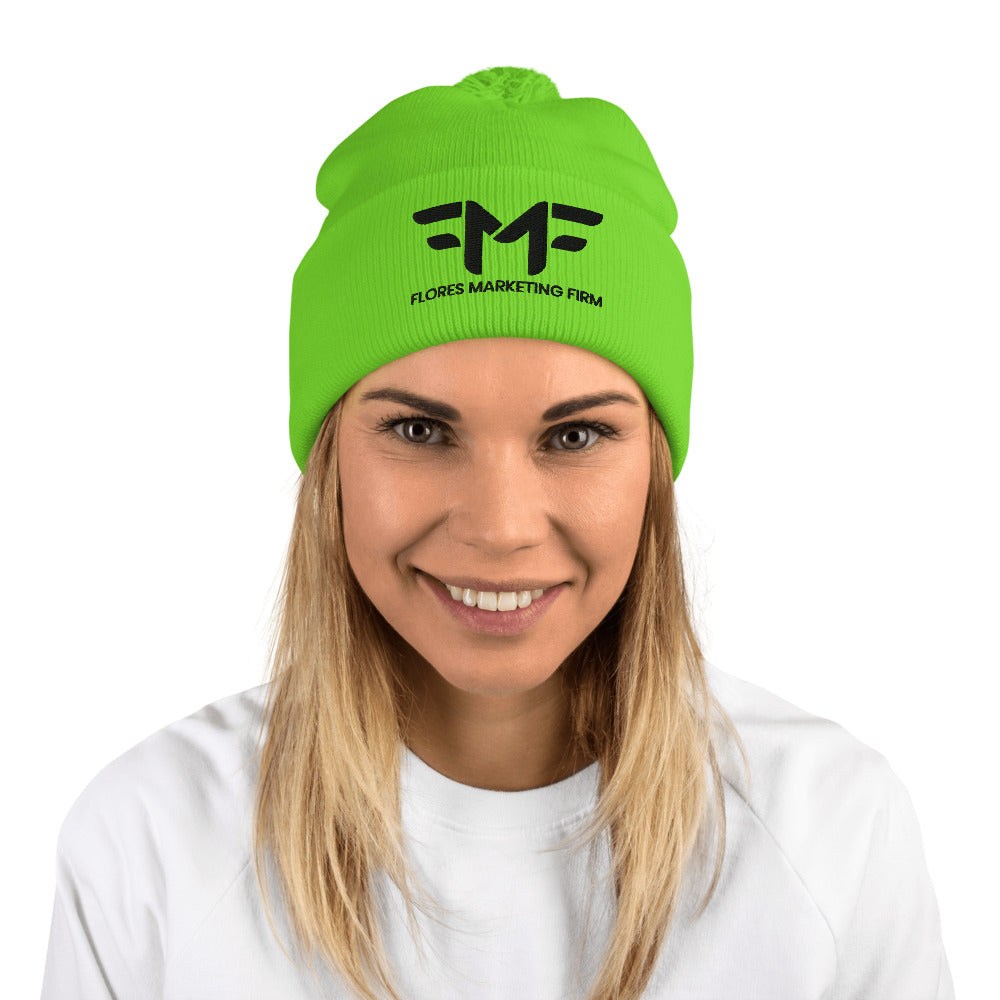 Flores Pom-Pom Beanie