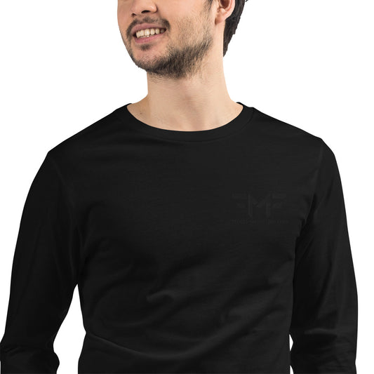 Flores Long Sleeve Embroidered Tee