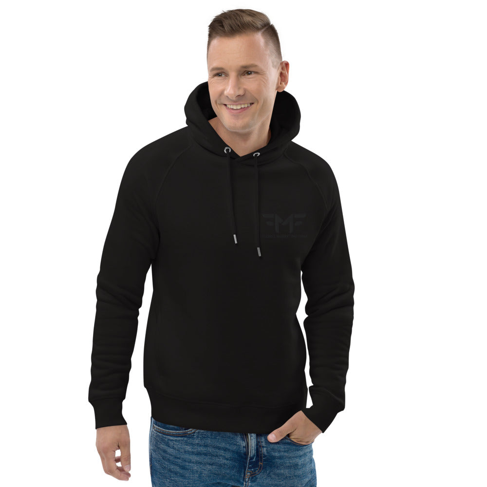 Embroidered Slim Fit Pullover Hoodie