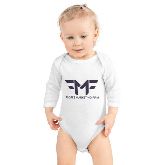 Flores Infant Long Sleeve Bodysuit