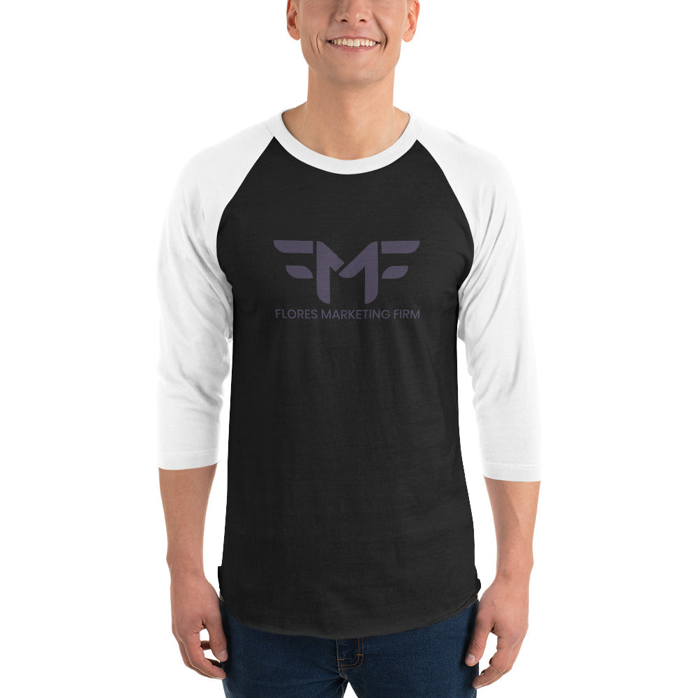 Flores 3/4 Sleeve Raglan Shirt